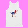 American Flag Dinosaur Tank Top NL