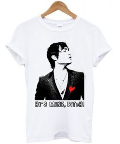 Chuck Bass He's Mine Bitch T-shirt| NL