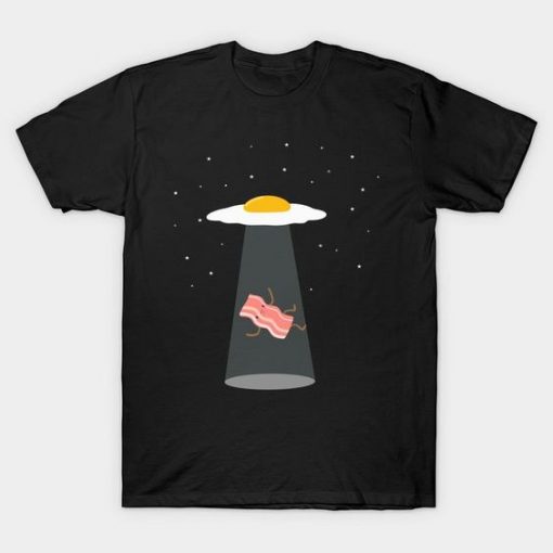 Cool Bacon and Eggs ufo Classic T-Shirt| NL