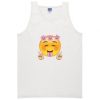 Floral Happy Face Crop Tank Top N