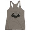 Girl Hugging Black Cats Tank Top N