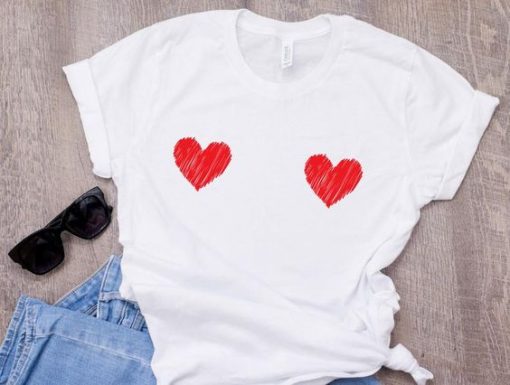 Heart Boob T-shirt| NL