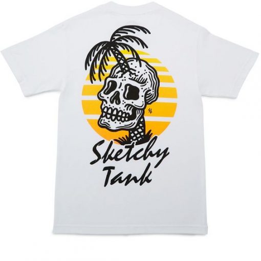 Sketchy Tank Sunset T-Shirt NL
