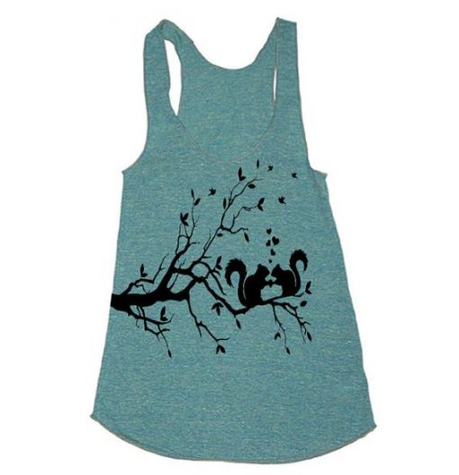 Squirrels In Love Workout Tanktop NL