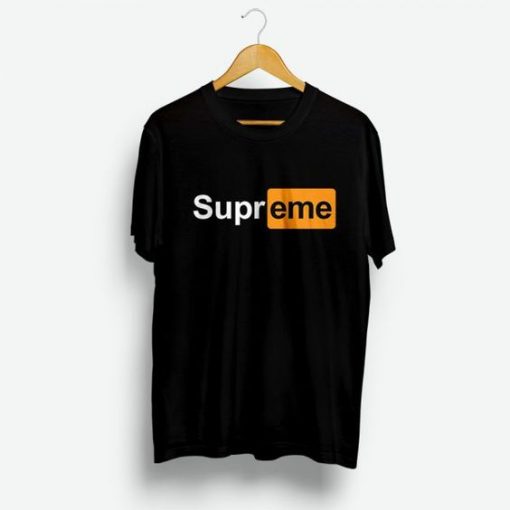 Supreme x Pornhub Parody T-Shirt| NL