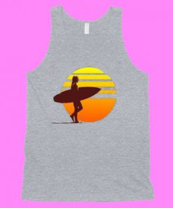 Surfer Girl Sunset Tank Top NL