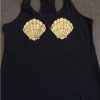 Women's Mermaid Seashells Tank Top NL