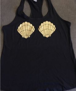 Women's Mermaid Seashells Tank Top NL