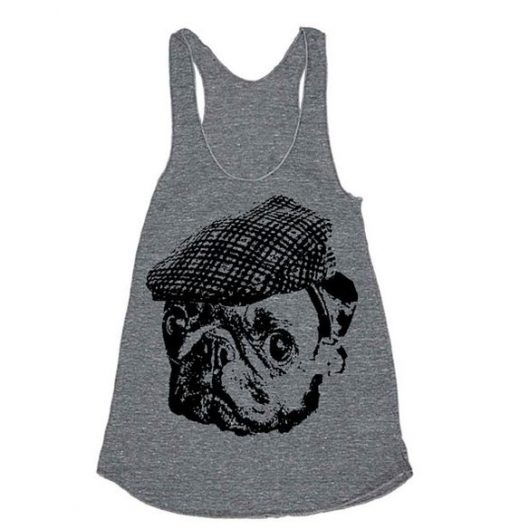 Funny Pug workout Tanktop NL