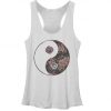 Yin Yang Roses Racerback Tanktop NL