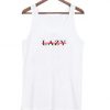 Lazy Cross Line Tank top NL