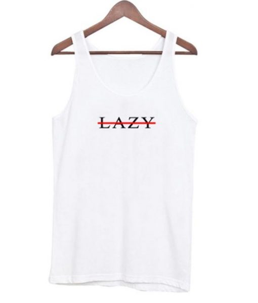 Lazy Cross Line Tank top NL