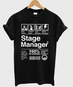 Stage manager T shirt | NL