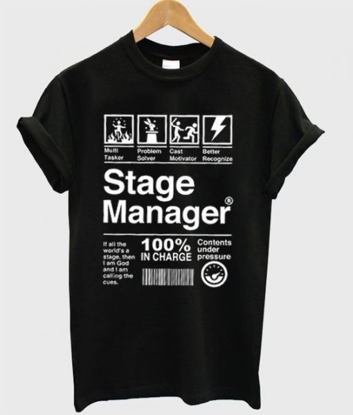 Stage manager T shirt | NL