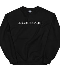 ABCDEFuck Off Sweatshirt| NL