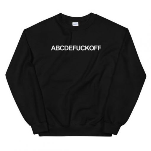 ABCDEFuck Off Sweatshirt| NL