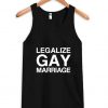 Legalize gay marriage tanktop| NL