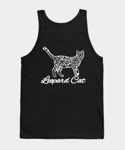 Leopard cat Tank Top| NL