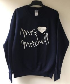 Personalised Mr and Mrs sweatshirt| NL