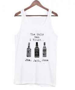 The only man I trust jack daniels tanktop| NL