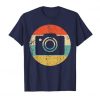 Vintage Retro Camera T-Shirt| NL