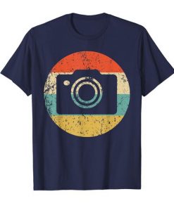 Vintage Retro Camera T-Shirt| NL