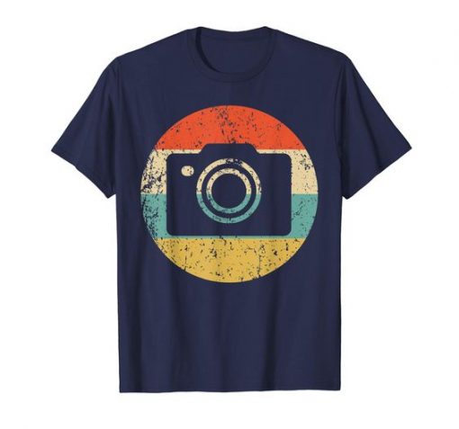 Vintage Retro Camera T-Shirt| NL