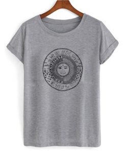 WE LIVE BY THE SUN WE FEEL BY THE MOON tshirt| NL