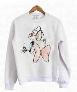 White Round Neck Lace Bow Sweatshirt| NL