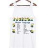 Minion language tanktop| NL