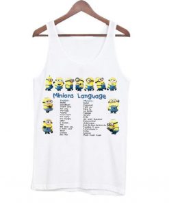 Minion language tanktop| NL