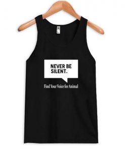 Never be silent tanktop| NL