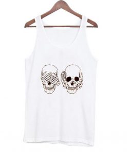 No evil skull tanktop| NL