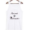 Raised by mermaid tanktop| NL