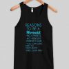 Reasons to be a mermaid tanktop| NL