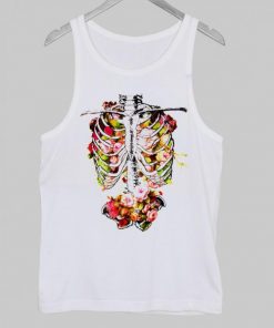 Skeleton floral Tank Top| NL