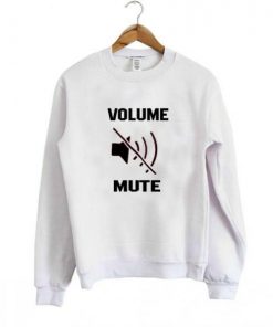 Volume mute sweatshirt| NL