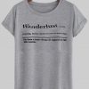 Wanderlust T shirt| NL