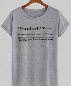 Wanderlust T shirt| NL