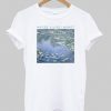 Water lilie monet tshirt| NL