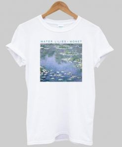 Water lilie monet tshirt| NL