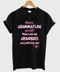 What is grammatude T shirt| NL