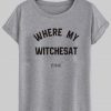 Where my witchesat T shirt| NL