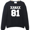 Xanax 81 front sweatshirt| NL