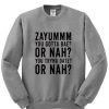 Zayummm sweatshirt| NL