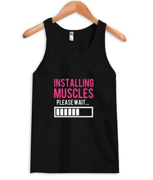 Installing muscles tanktop| NL