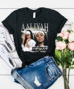 Aaliyah Homage t shirt RF