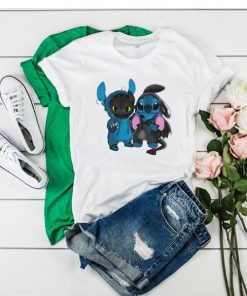 Baby Toothless and baby Stitch t shirt RF