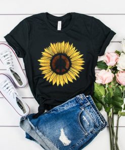 Hippie Sunflower t shirt RF