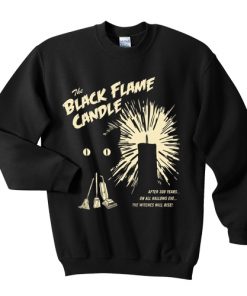 Hocus Pocus the black flame candle sweatshirt RF